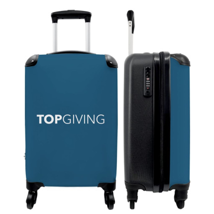 Full colour bedrukte cabin trolley - Topgiving